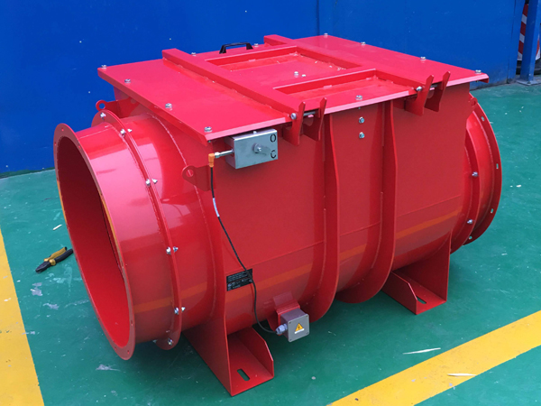 粉塵單向隔爆閥