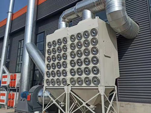 斜插式濾筒除塵器